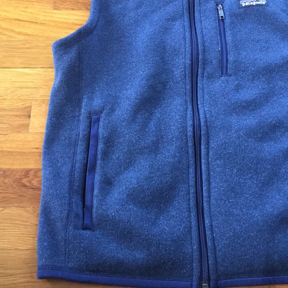 Patagonia Better Sweater Blue Vest Full Zip S - Picture 2 of 8